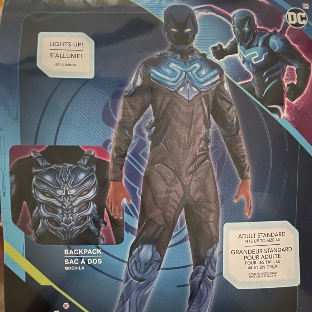 Adult Blue Beetle Costume